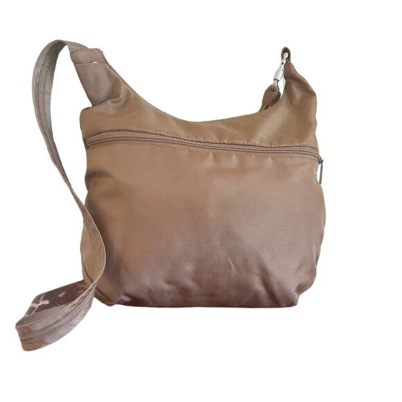Travelon Khaki Tan Organizer Cross Body Shoulder Bag - Picture 7 of 8